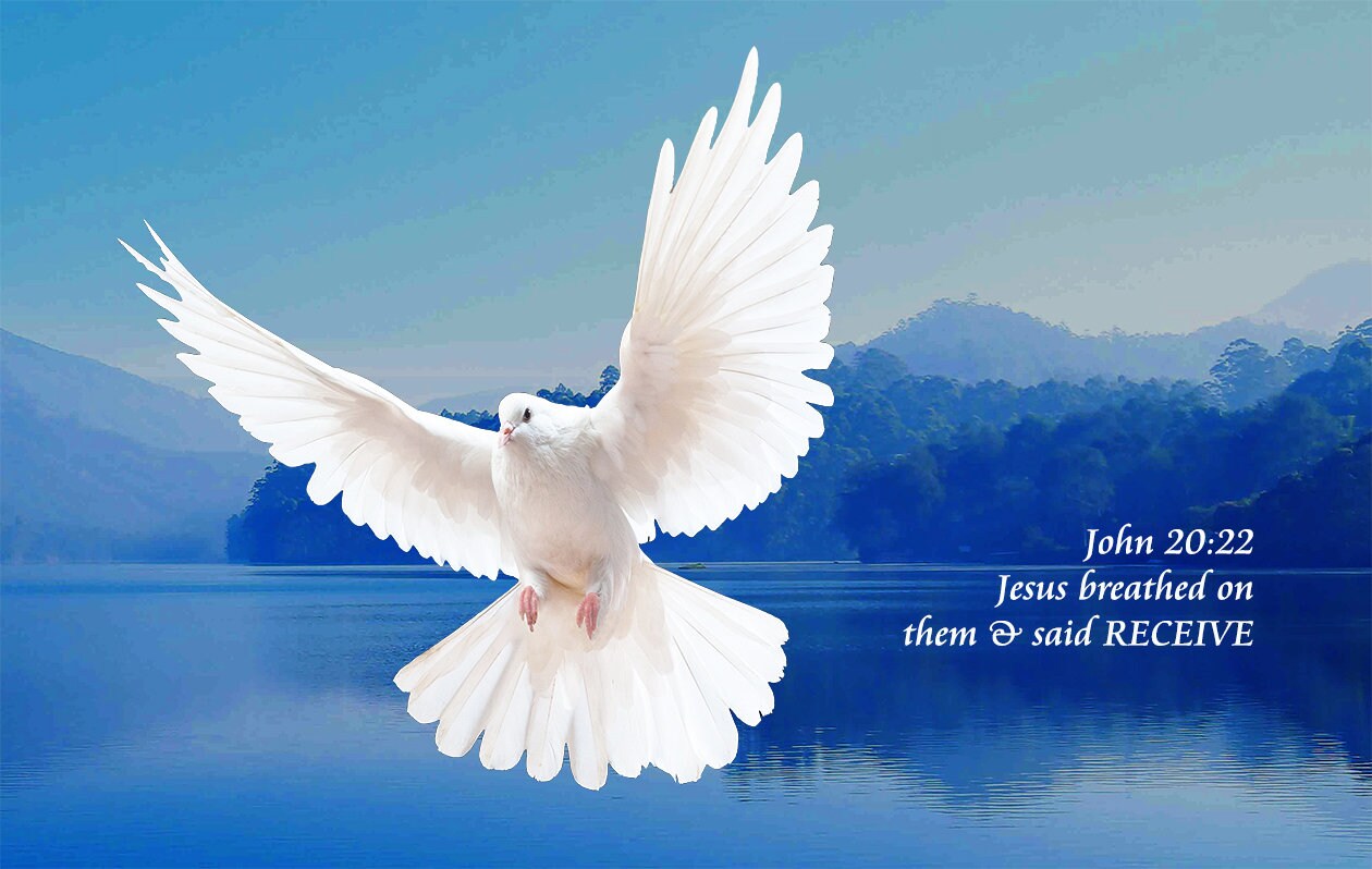 RECEIVE - II - Silk Printed Worship Flags