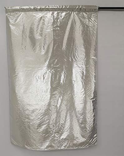 Shiny Metallic Worship Flags - Telescopic Pole