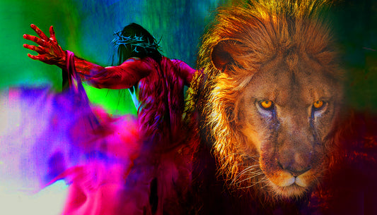 YESHUA-gedruckte Harbotai-Seiden flagge