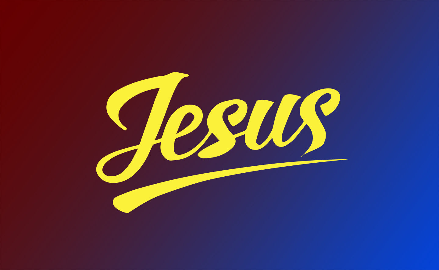 JESUS  - ROYAL BLOOD Printed Worship Flags