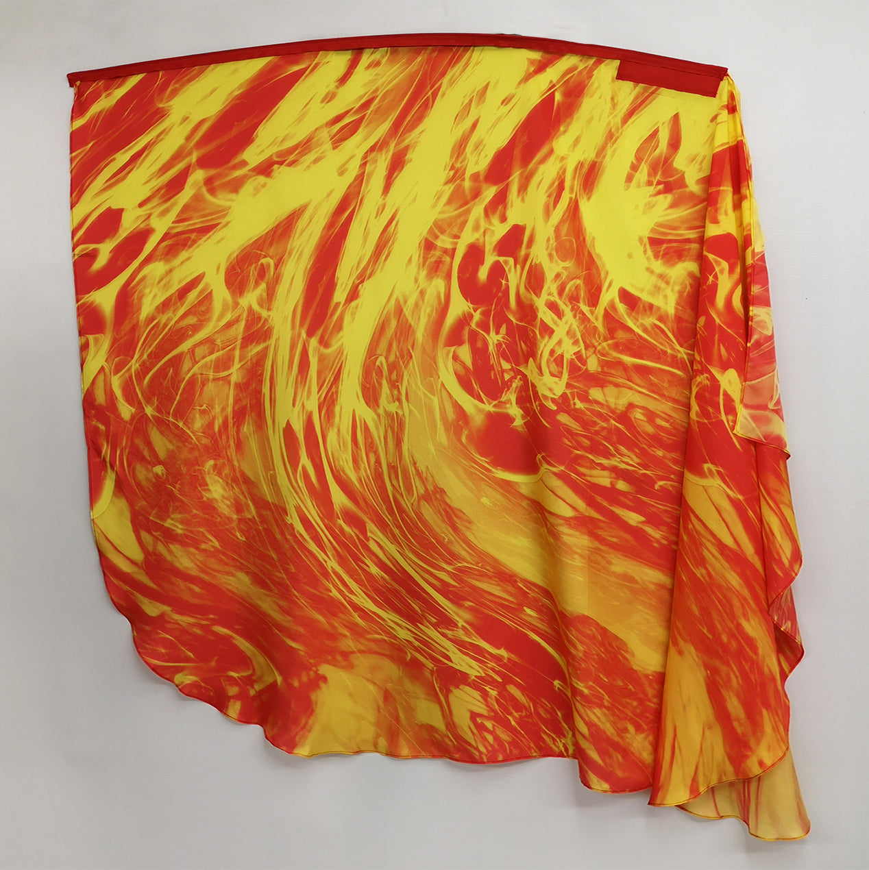 Roaring Fire - Drapeaux imprimés Habotai Silk Quill Wing Flags Wxl-quill - 40 » Flexible Rod